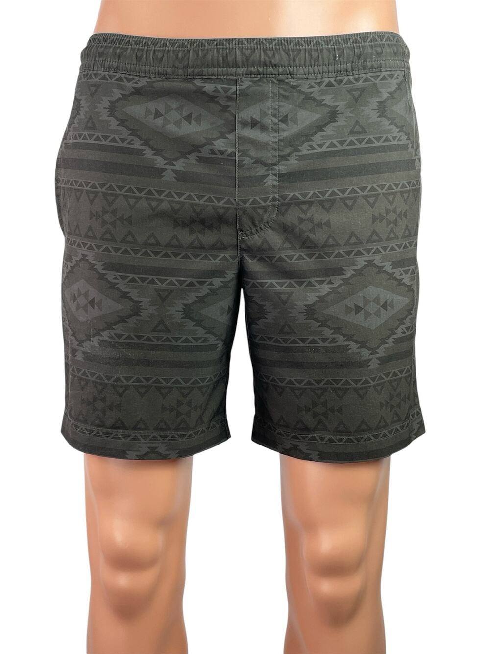 Chubbies The Quest Athlounger Mens Gray Geometric Aztec Print  Casual Shorts S